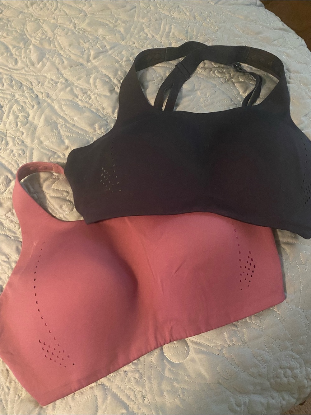 lululemon athletica Dual-Pack Seamless Sports Bras - Navy & Rose 40D